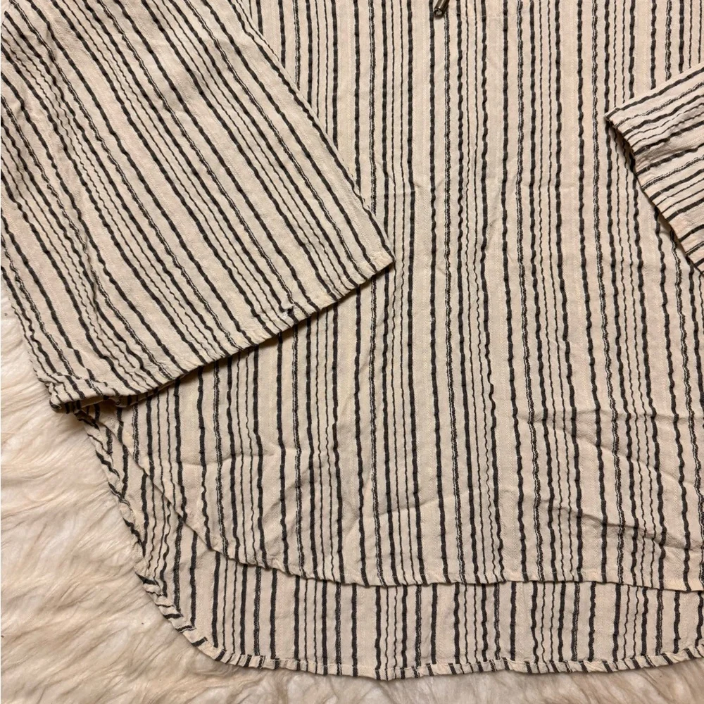 3/20 Free People Rhythm of the Night Tunic Long Sleeve Shirt